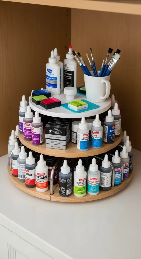 The Rotating Ink and Paint Station