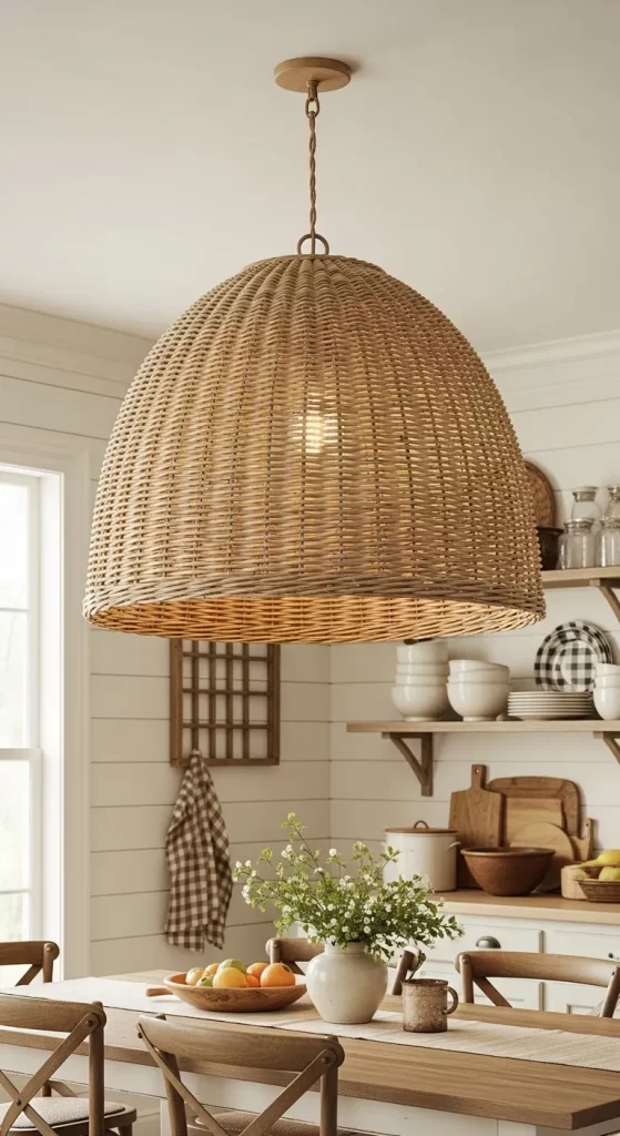 The Woven Rattan Bell