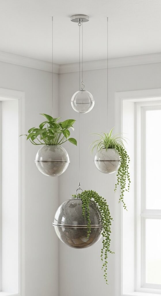 The Spherical Sky Planters