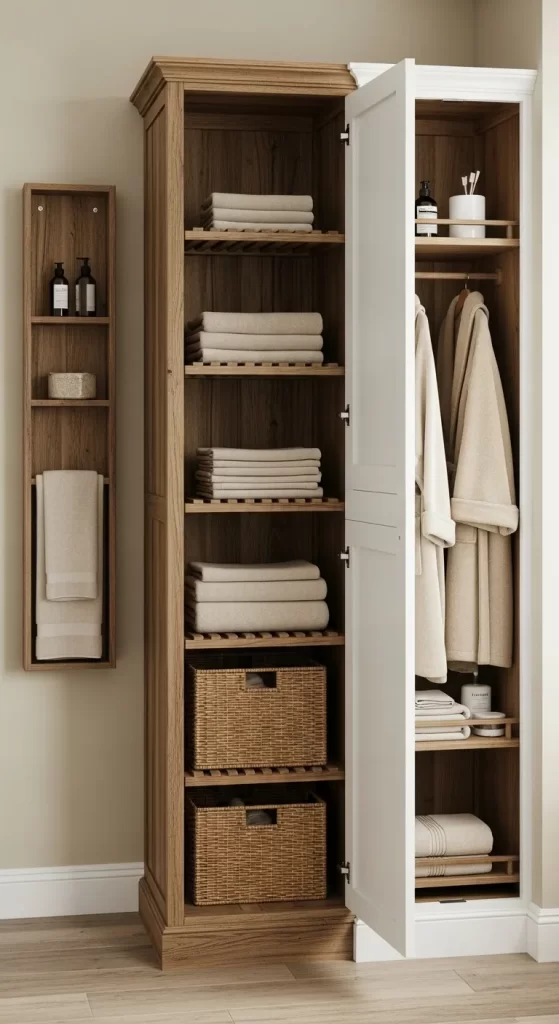 The Rustic Linen Wardrobe