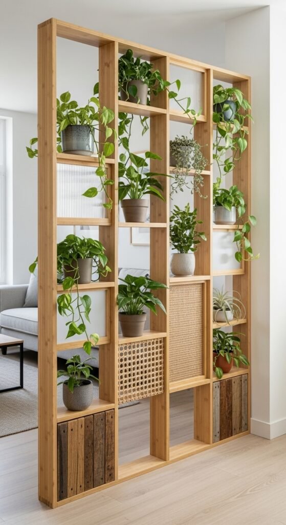 The Open Room Divider Garden