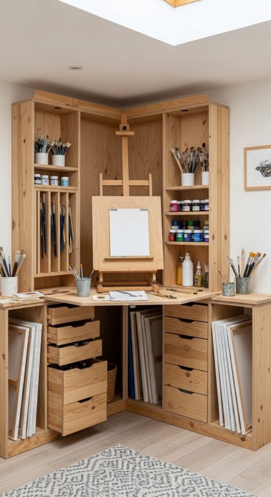 The Artist's Corner Command Center