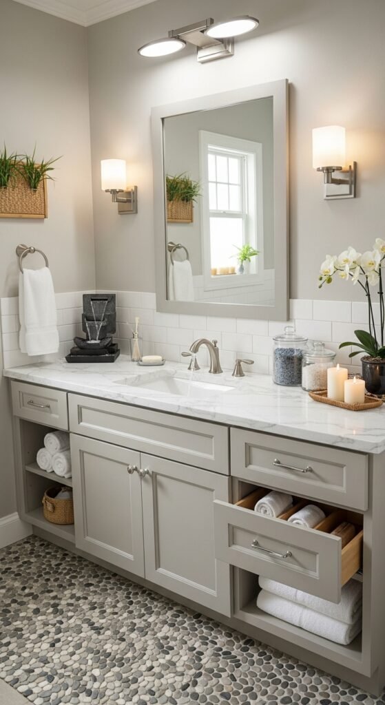 The Serene Spa Retreat Vanity