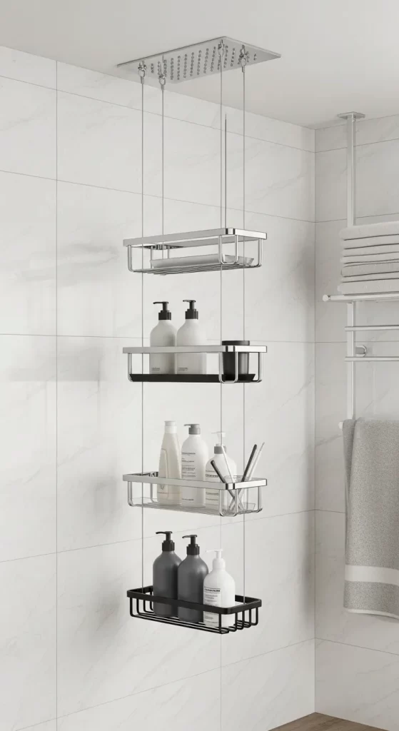 The Suspended Shower Caddy
