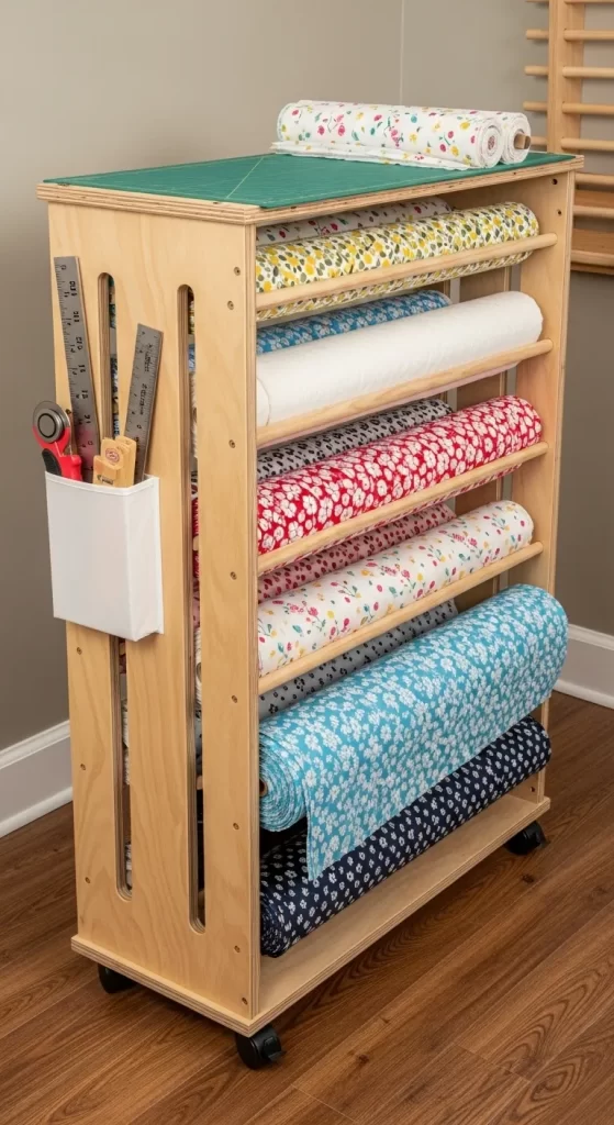 The Fabric Roll Cart