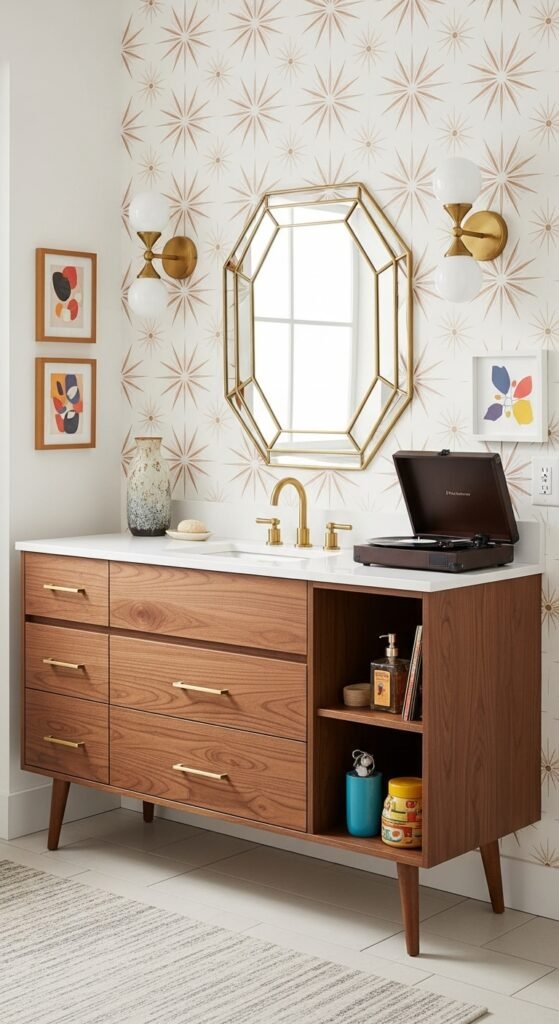The Mid-Century Modern Starlight Vanity