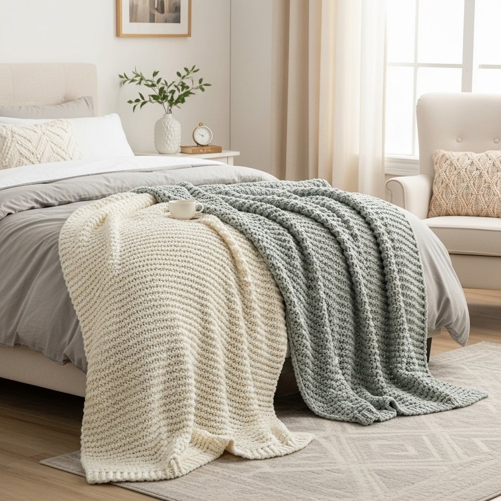 The Cozy Knitted Throws