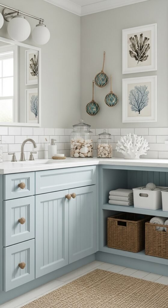 The Soothing Coastal Retreat Vanity