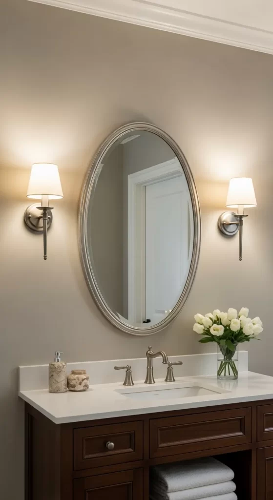The Oval Vanity Reflection