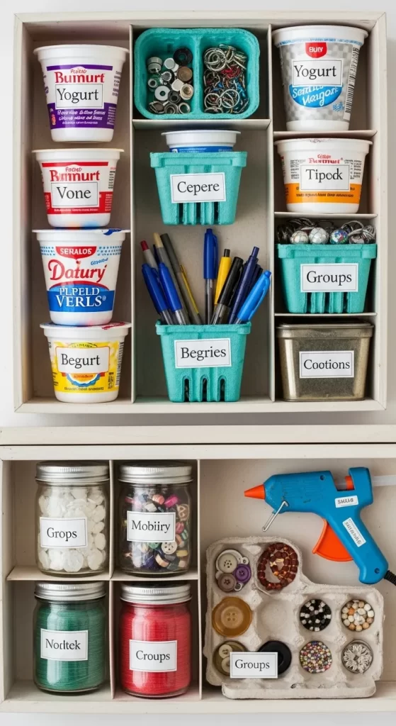 The Repurposed Container Organizer