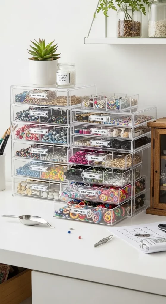 The Clear Bead and Embellishment Towers