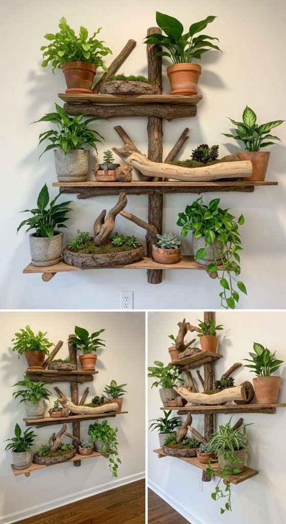 The Rustic Branch Display