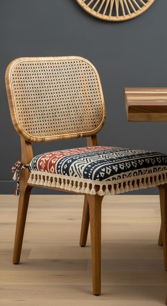 The Bohemian Cane Dining Chair