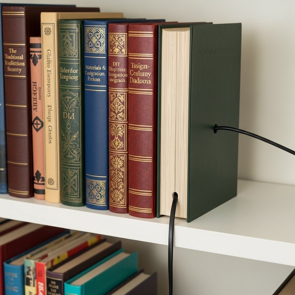 The Faux Book Cable Concealer