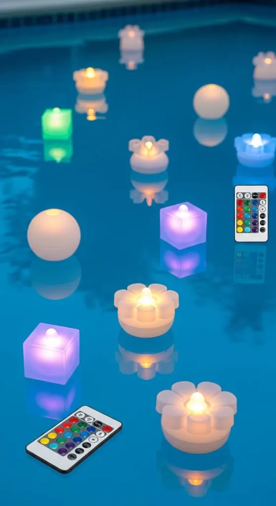 The Floating Poolside Orbs