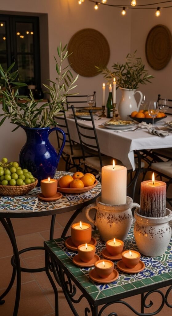 Mediterranean Patio Ambiance