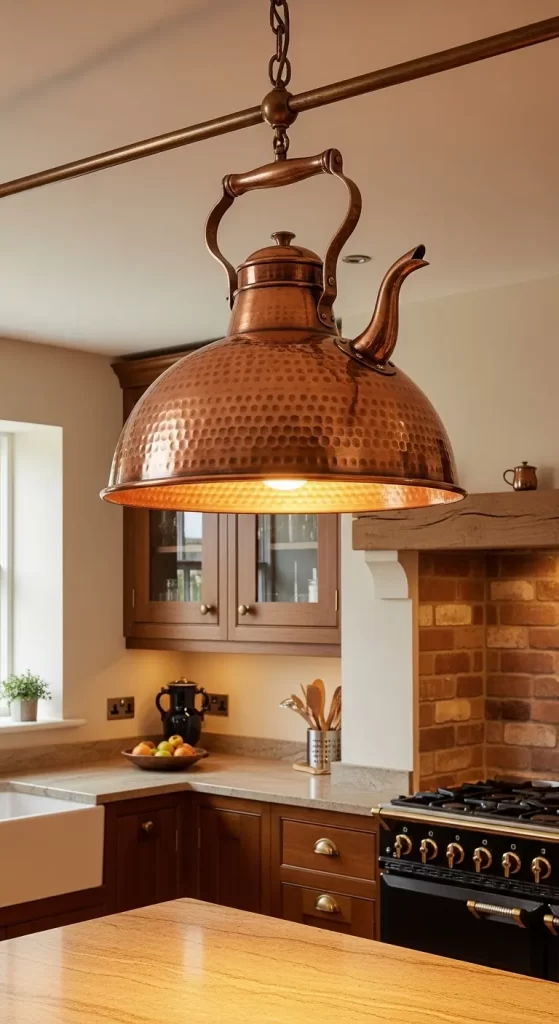 The Copper Kettle Charm