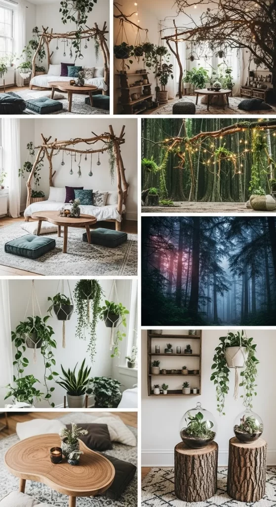 Enchanting Forest-Inspired Interiors