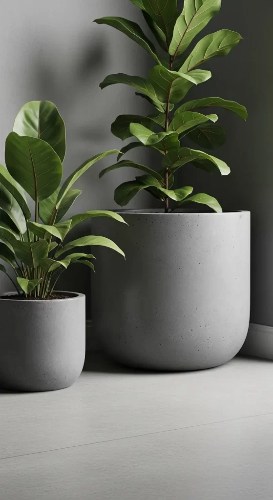 The Modern Concrete Planters