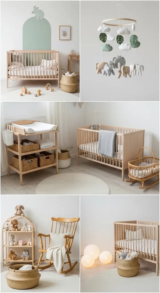 Gentle Nursery with Natural Elements