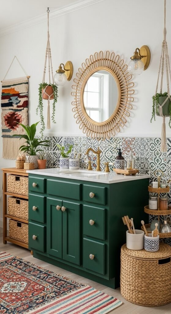 The Eclectic Bohemian Vanity Vibe