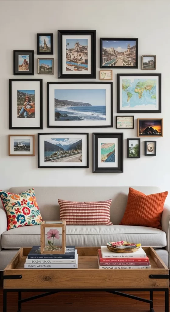 The Travelogue Gallery Wall
