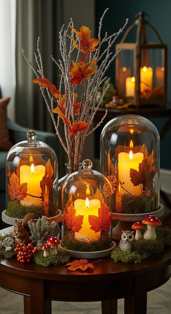Enchanted Forest Candle Cloches