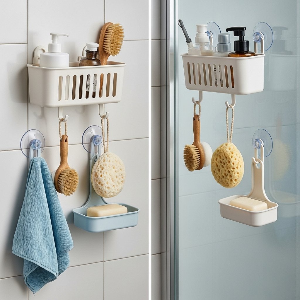 Suction Cup Shower and Wall Organizers