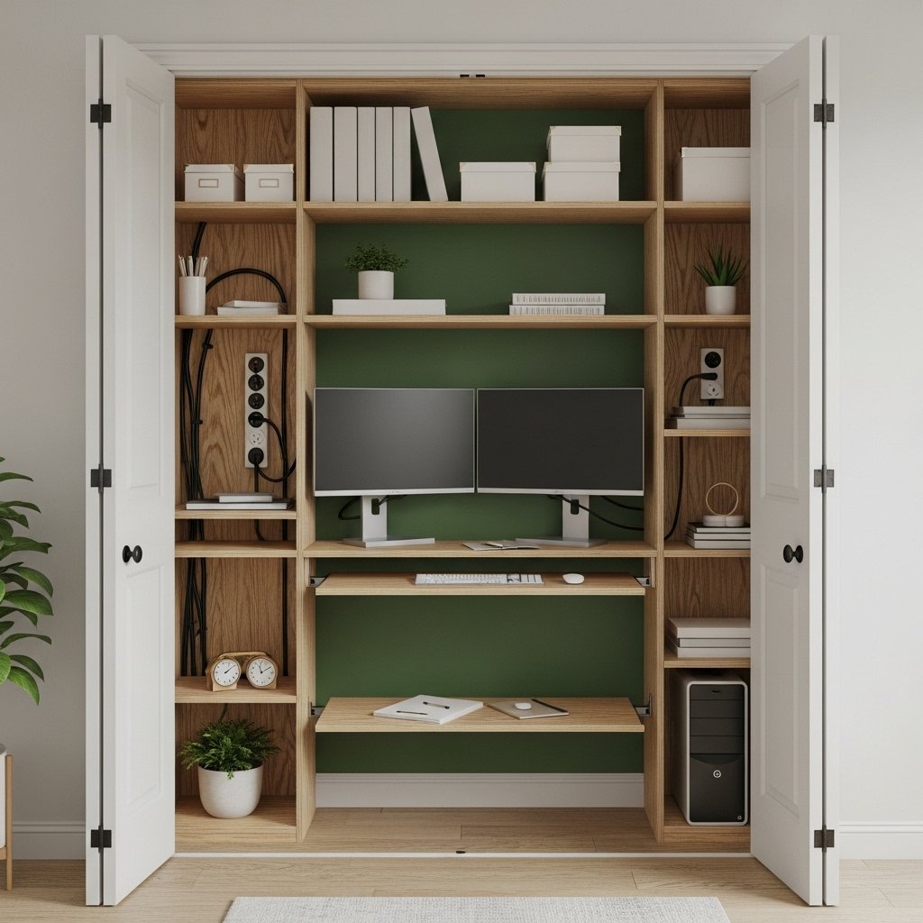 The Closet Office Workspace