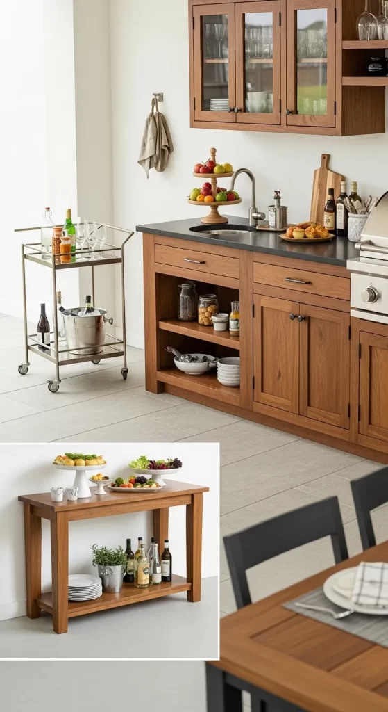 Indoor-Outdoor Prep Zone