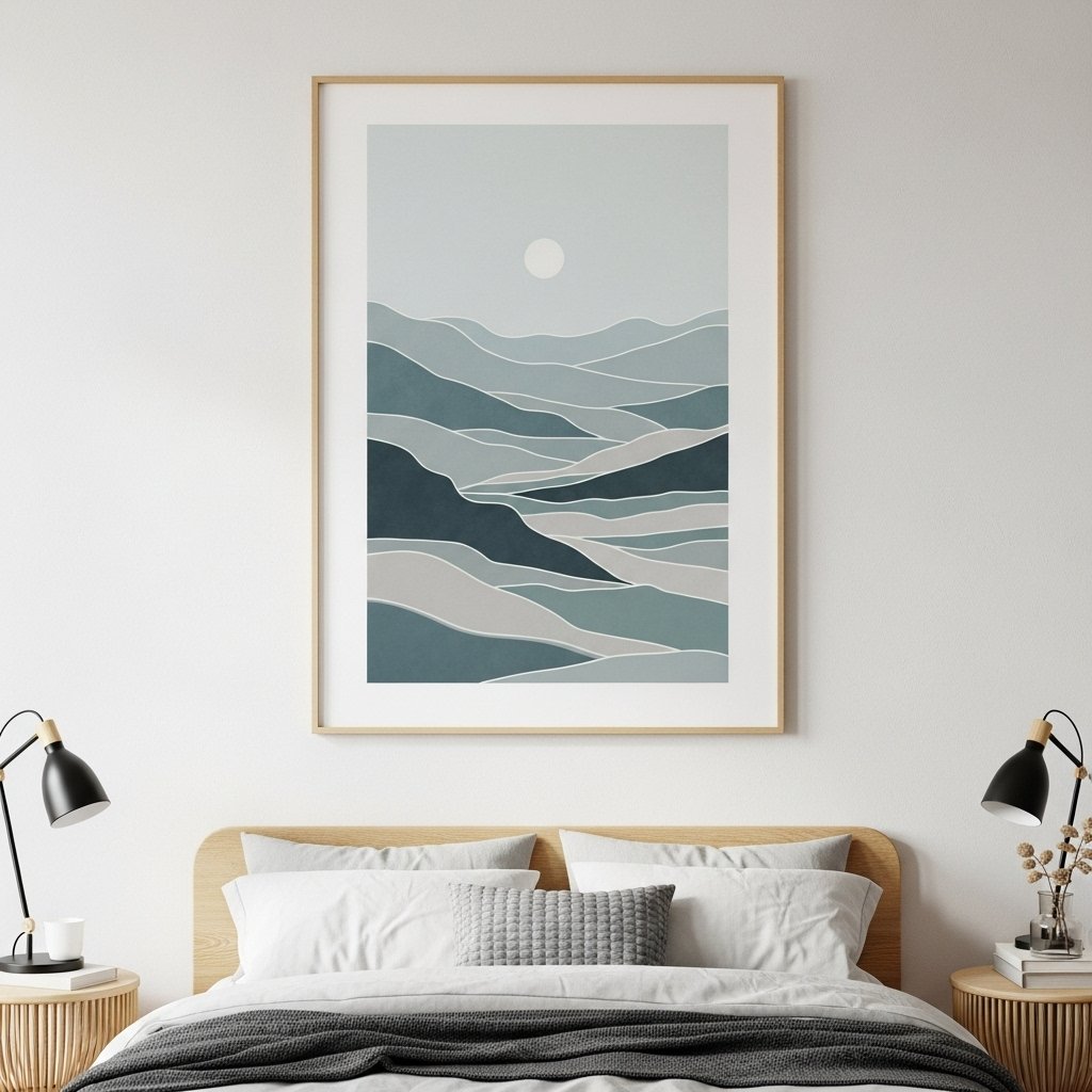 The Serene Landscape Art