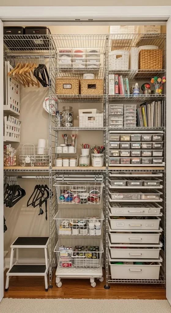 The Craft Closet Command Center