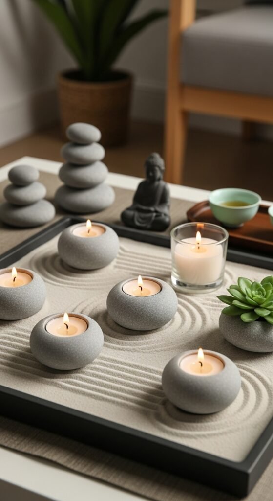 Zen Garden Candle Retreat