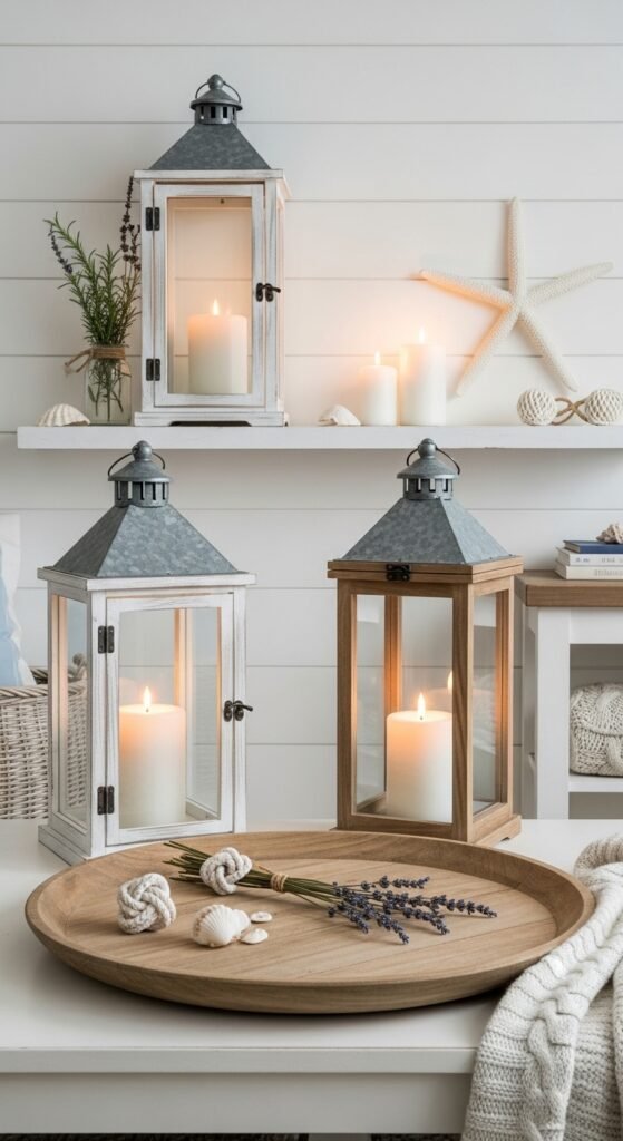 Coastal Farmhouse Lantern Collection