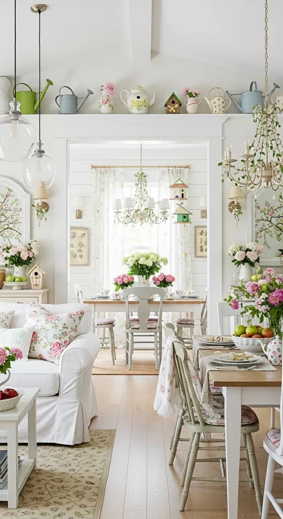 Whimsical Floral Farmhouse