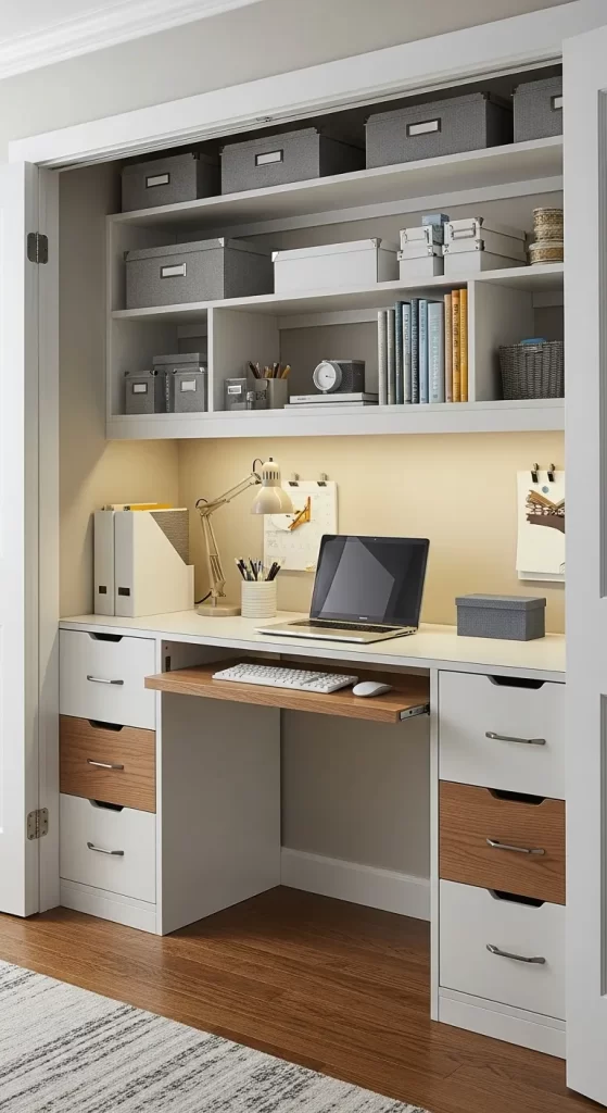 The Organized Closet Office