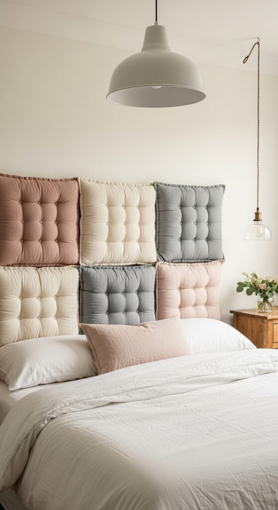 The Cushioned Comfort Squares Headboard