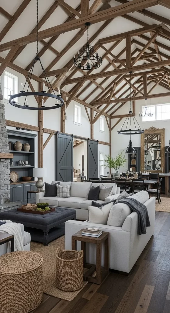 Grand Barn-Style Living