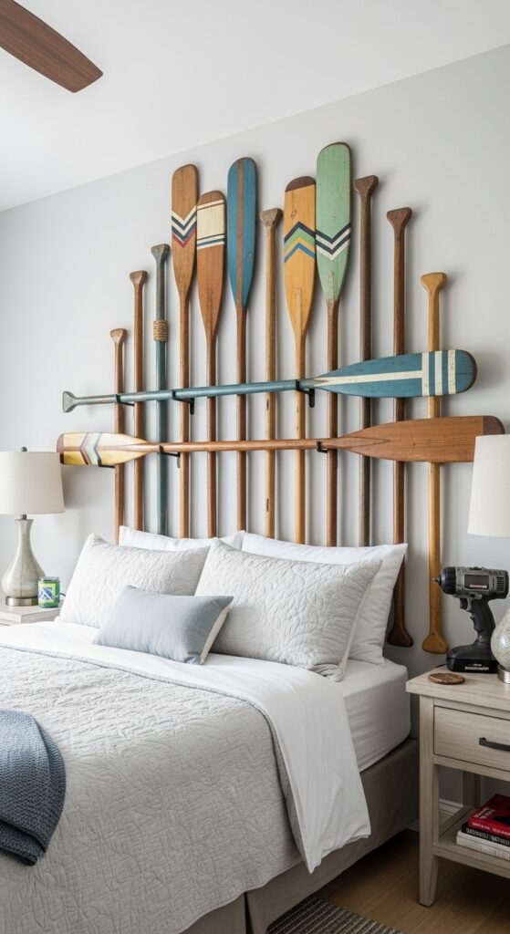 The Nautical Paddle Art Headboard