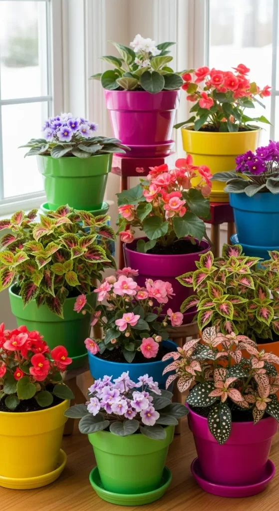 Burst of Color Pots