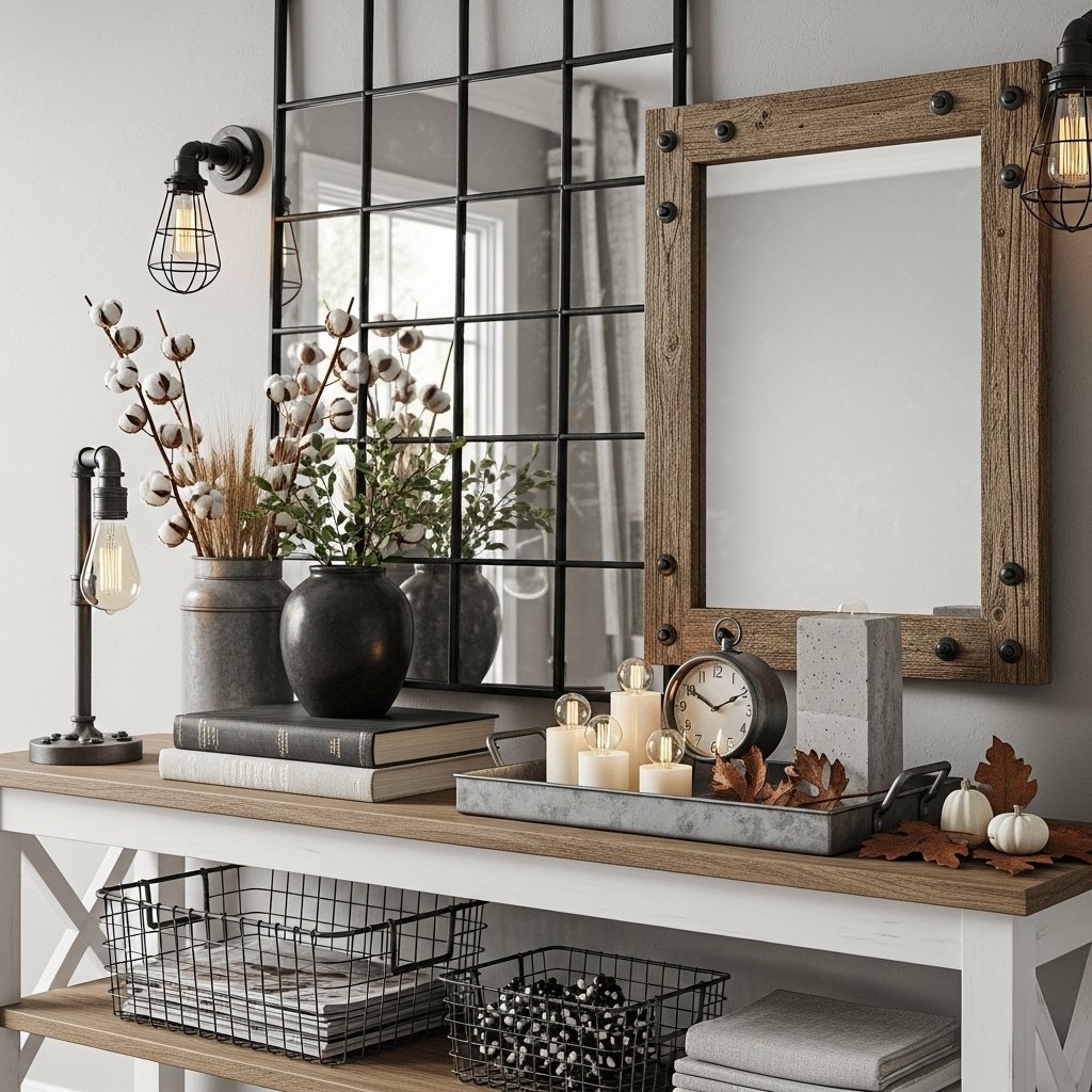 Industrial Farmhouse Fusion