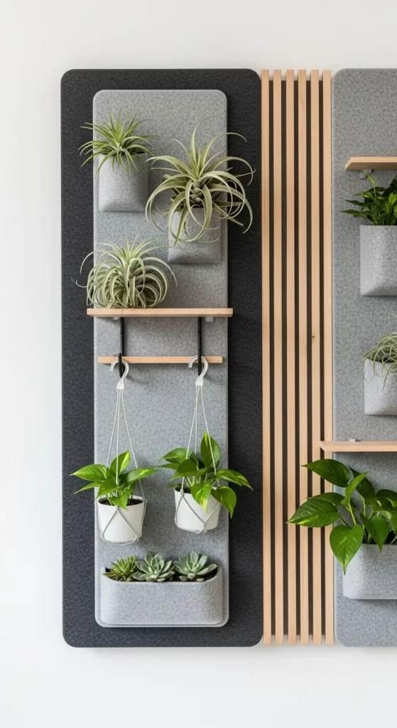 Felt Panel Planters