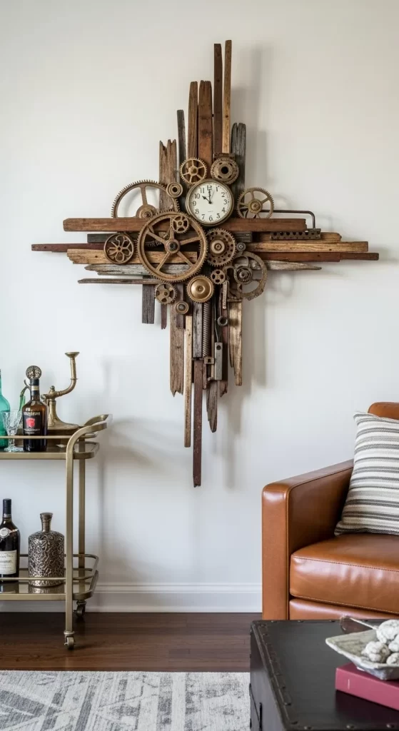 The Steampunk Timepiece Sculpture