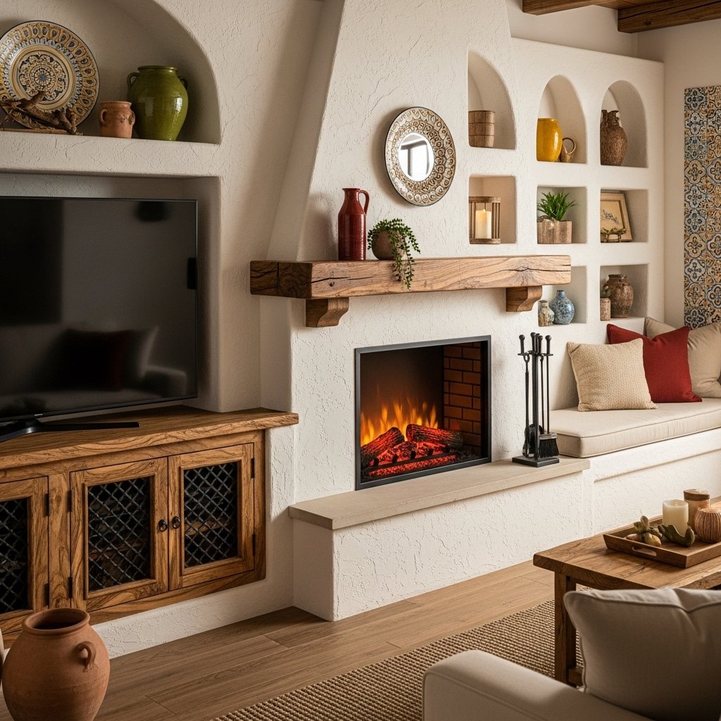 The Mediterranean Hacienda Hearth