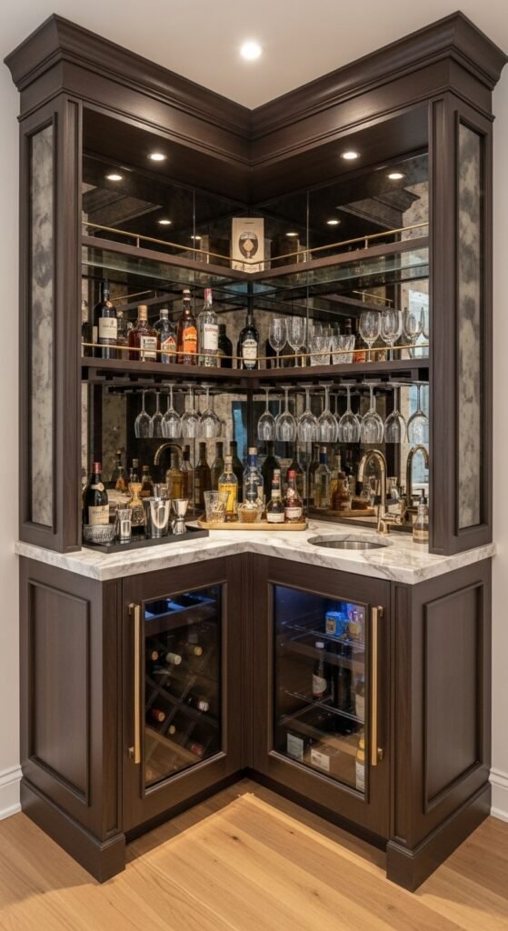 The Sophisticated Corner Bar
