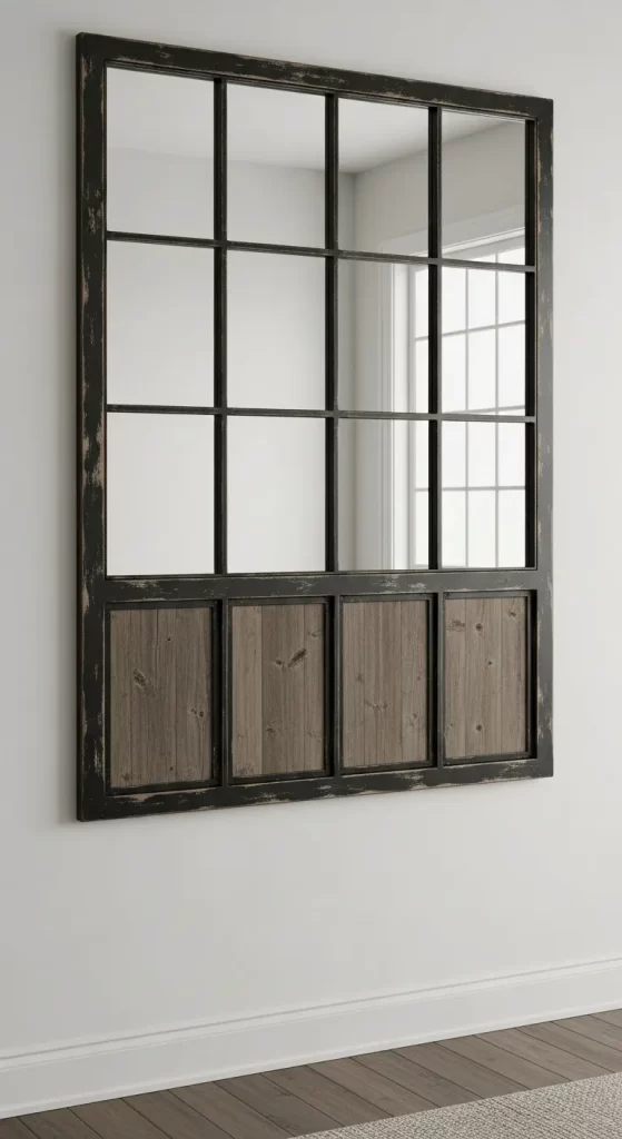 The Paneled Loft Mirror