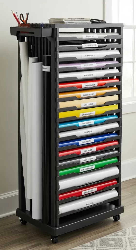 The Rolling Paper & Vinyl Organizer