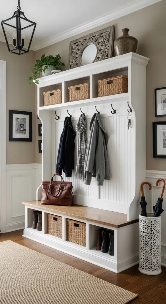 The Grand Hall Tree Bench