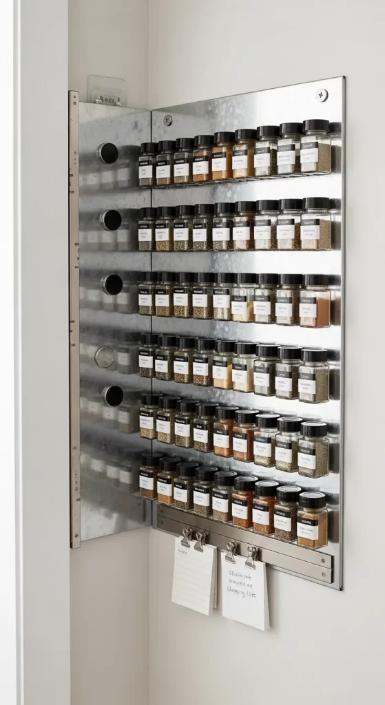 The Magnetic Spice Wall