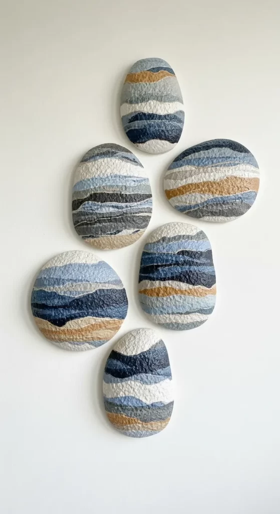 The Abstract Stone Wall Art